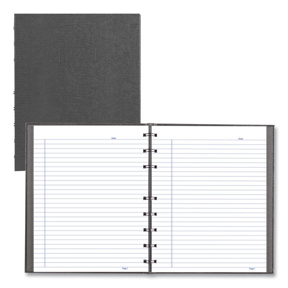 Rediform A7150GRY Notepro Notebook, 1-subject, Medium/college Rule, Cool Gray Cover, (75) 9.25 X 7.25 Sheets