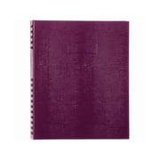 Blueline NotePro Hardcover Executive Journal 8.5" x 10.75" Wide-Ruled Grape 200 Pages (A10200.RAS)