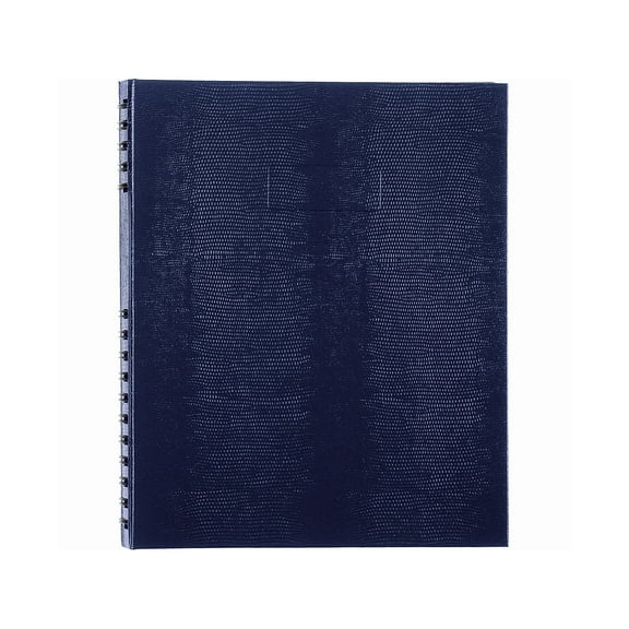 Blueline NotePro Hardcover Executive Journal 8.5" x 10.75" Wide-Ruled Indigo Blue 200 Pages