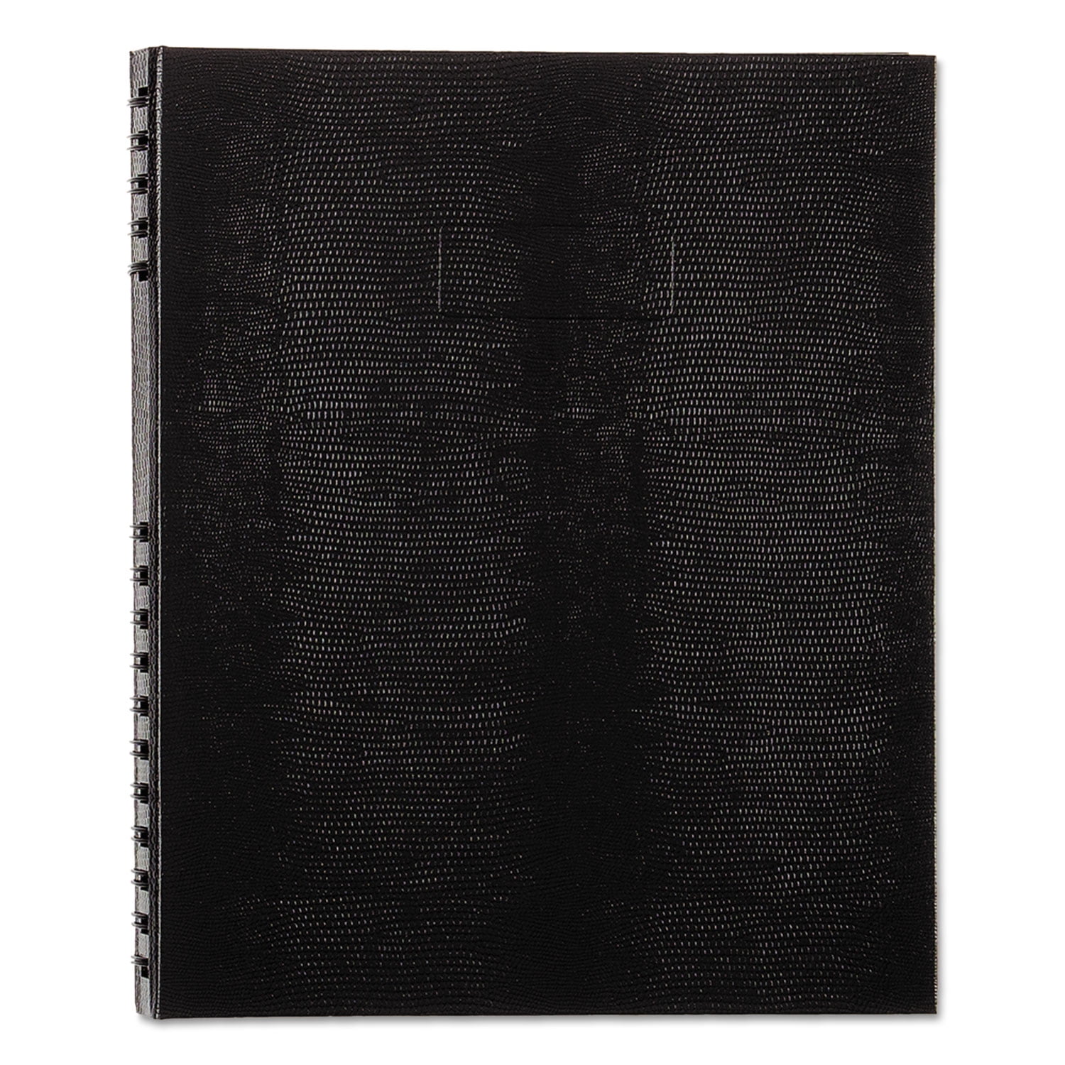 NotePro Notebook, 1-Subject, Medium/College Rule, Black Cover, (75) 11 x 8.5 Sheets