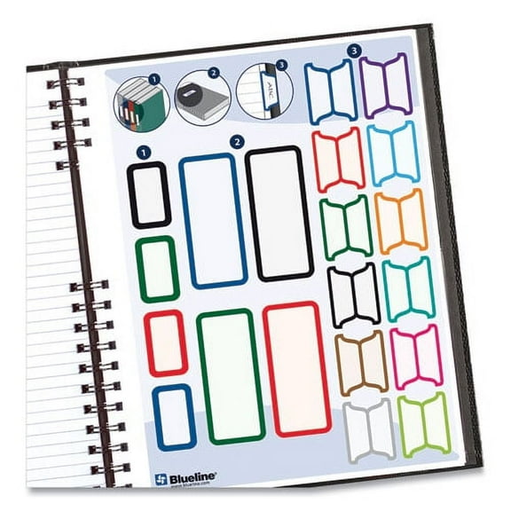 Blueline Notepro Notebook, 1 Subject, Medium/college Rule, Black Cover, 11 X 8.5, 100 Sheets | Order of 1 Each