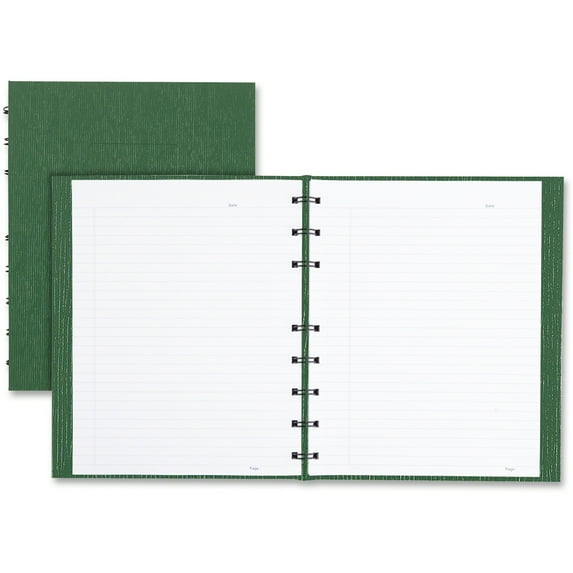 Blueline, REDA7150EGRN, Executive Wirebound Notebook, 1 Each