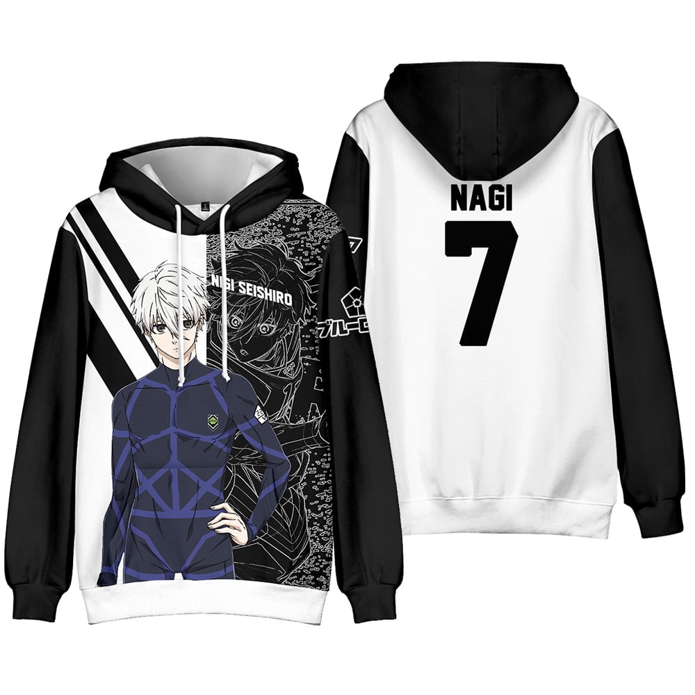 Bluelock Hoodie Cosplay Casual Sweatshirt Long Sleeve