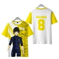 thumbnail image 1 of Bluelock T shirt graphic t shirts Cosplay Crewneck Short Sleeved Summer Casual Tshirt Anime 3D Print t shirt for men Unisex, 1 of 2