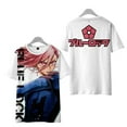 thumbnail image 1 of Bluelock T shirt graphic t shirts Cosplay Crewneck Short Sleeved Summer Casual Tshirt Anime 3D Print t shirt for men Unisex, 1 of 2