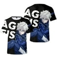 thumbnail image 1 of Bluelock T shirt t shirt for men graphic t shirts Cosplay Crewneck Short Sleeved Summer Casual Tshirt Anime 3D Print Unisex, 1 of 1