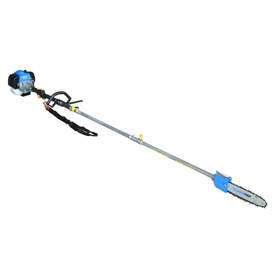 Bluemax 10” 32.6cc 2-Stroke Gas Powered Pole Saw, Reconditioned, Anti-vibration System