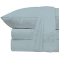 thumbnail image 1 of Bluemoon Homes 800 Thread Count 100% Egyptian Cotton Sheets - Extra Long-Staple Cotton Full Sheets, Fits Mattress Upto 18'' Deep Pocket, Sateen Weave, Soft Cotton 4 Piece Bed Sheets Set(Aqua Blue), 1 of 5