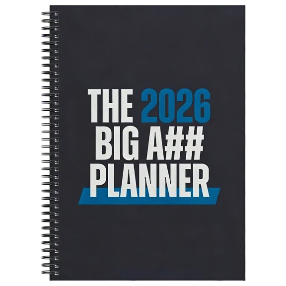 Blueprint Your Best Year: The 2026 Daily Planner and Large Project Notebook for Designing an Amazing Schedule and Achieving Major Goals.