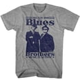 thumbnail image 1 of The Blues Brothers Music In Action Graphite Heather Adult T-Shirt S, 1 of 2