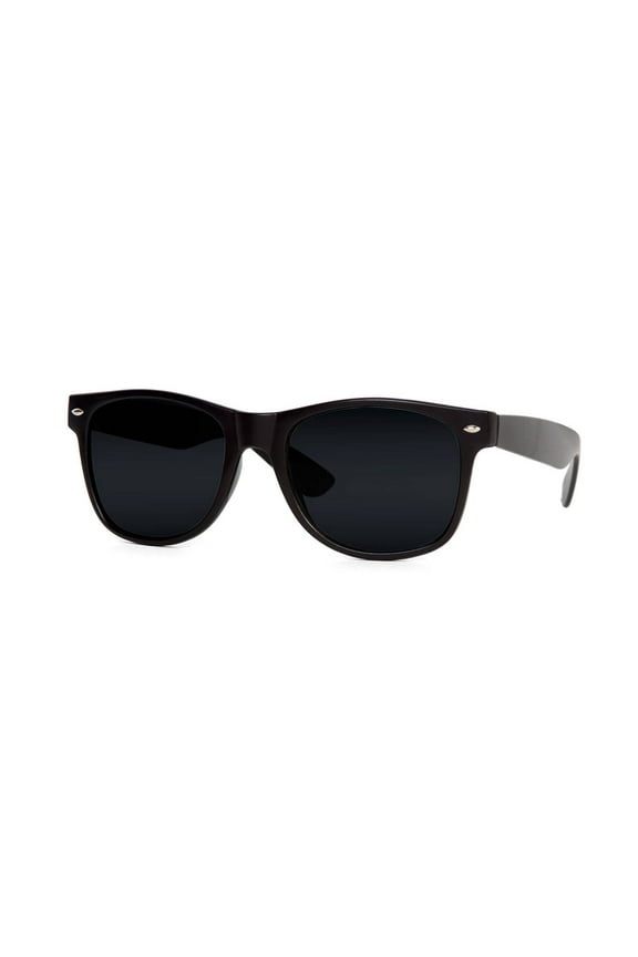 Blues Brothers horn-rimmed Dark Black Sun Glasses , Black