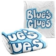 thumbnail image 1 of Blues Clues Blanket, 50"x60" Blue's Clues Vintage Logo Silky Touch Super Soft Throw Blanket, 1 of 6