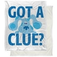 thumbnail image 1 of Blues Clues Blanket, 50"x60" Get A Clue Silky Touch Sherpa Back Super Soft Throw Blanket, 1 of 5