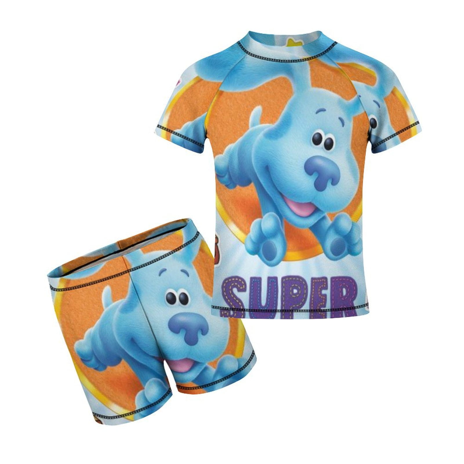 Nickelodeon Blue's Clues & You! Toddler Girls' T-Shirt - Short Sleeve, Blue & Magenta
