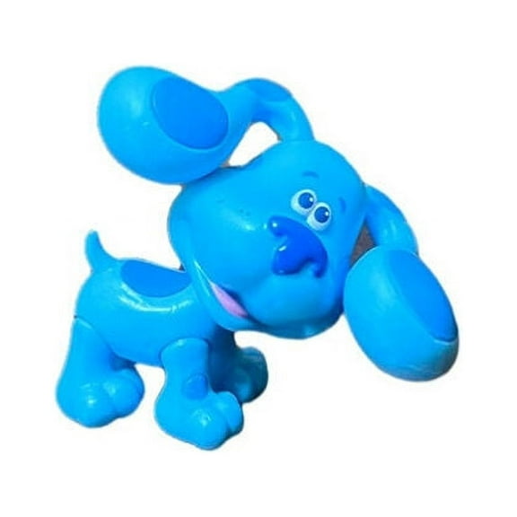 Blues Clues Cake Topper Pvc Figure Figurine 2 Blue Dog New Rare Collect