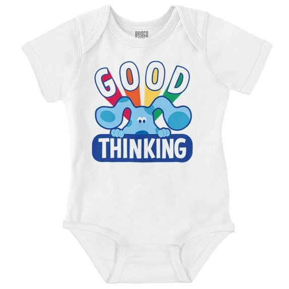 Blues Clues Good Thinking Rainbow Romper Boys or Girls Infant Baby Brisco Brands 12M