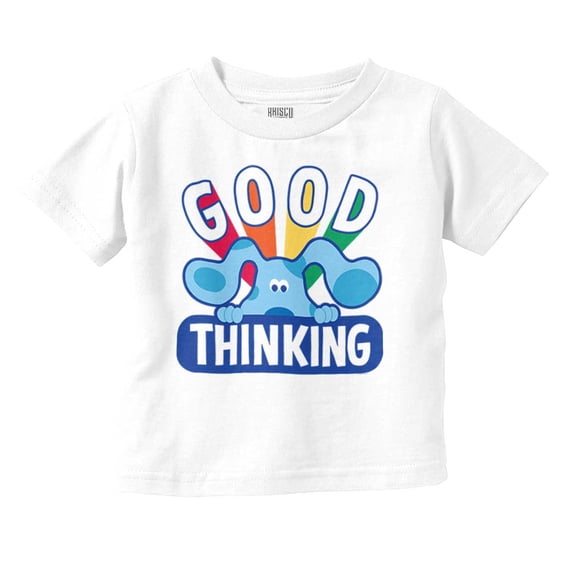 Blues Clues Good Thinking Rainbow Toddler Boy Girl T Shirt Infant Toddler Brisco Brands 18M