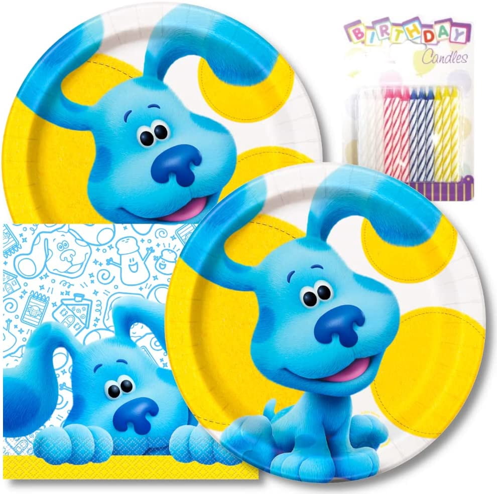 Blues Clues Happy Birthday Plates & Napkins Set Party Supplies