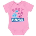 thumbnail image 1 of Blues Clues Magenta Best Friends Romper Boys or Girls Infant Baby Brisco Brands NB, 1 of 6