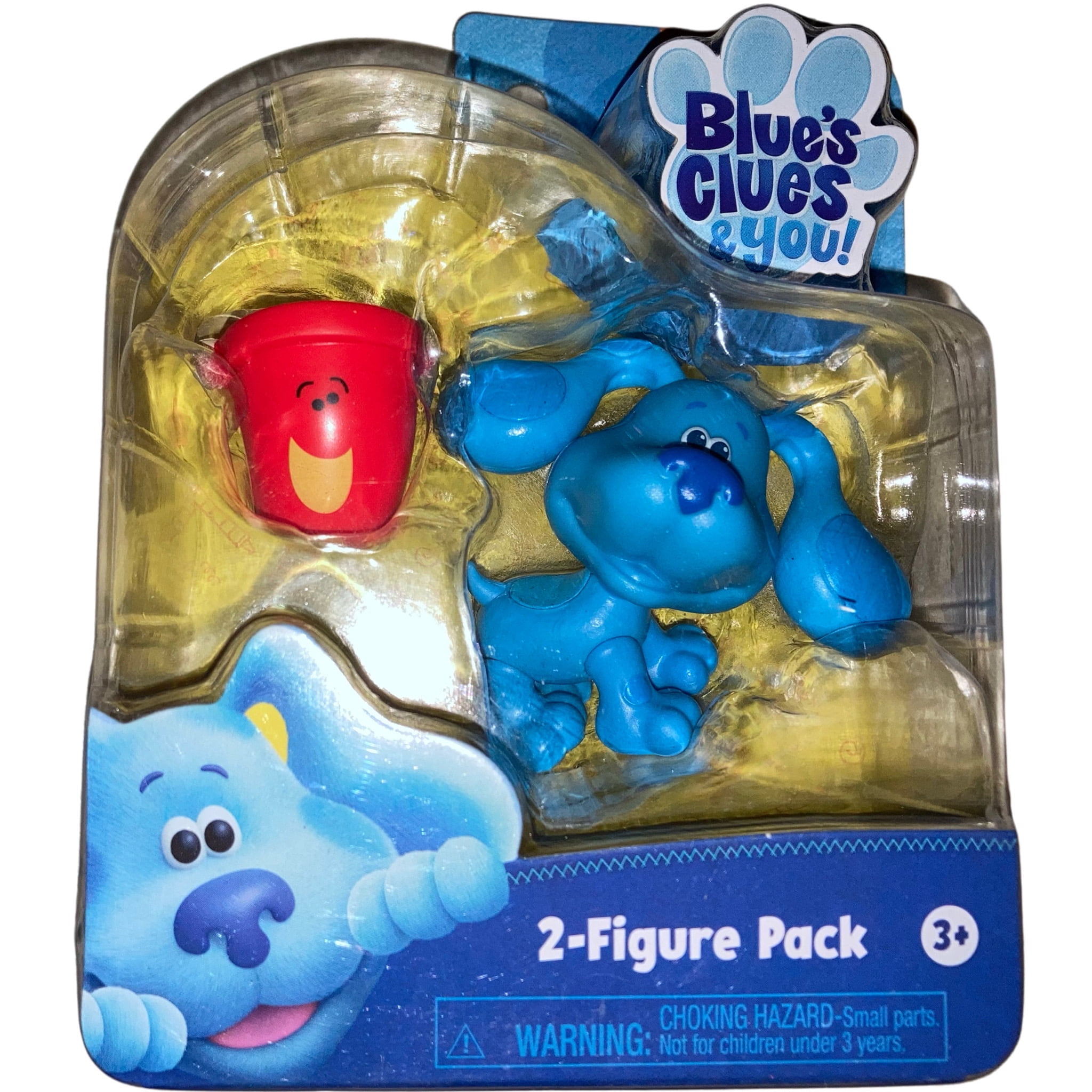Blues Clues You 2 Figure Pack Blue and Pail