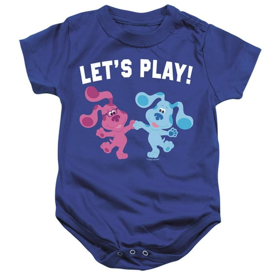 Blues Clues & You Let'S Play Unisex Infant Snap Suit for Baby (24 Months) Royal Blue