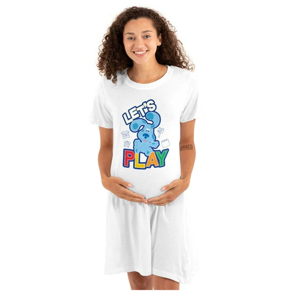 Blues Clues and Friends Lets Play Women's Maternity Dress Brisco Brands M
