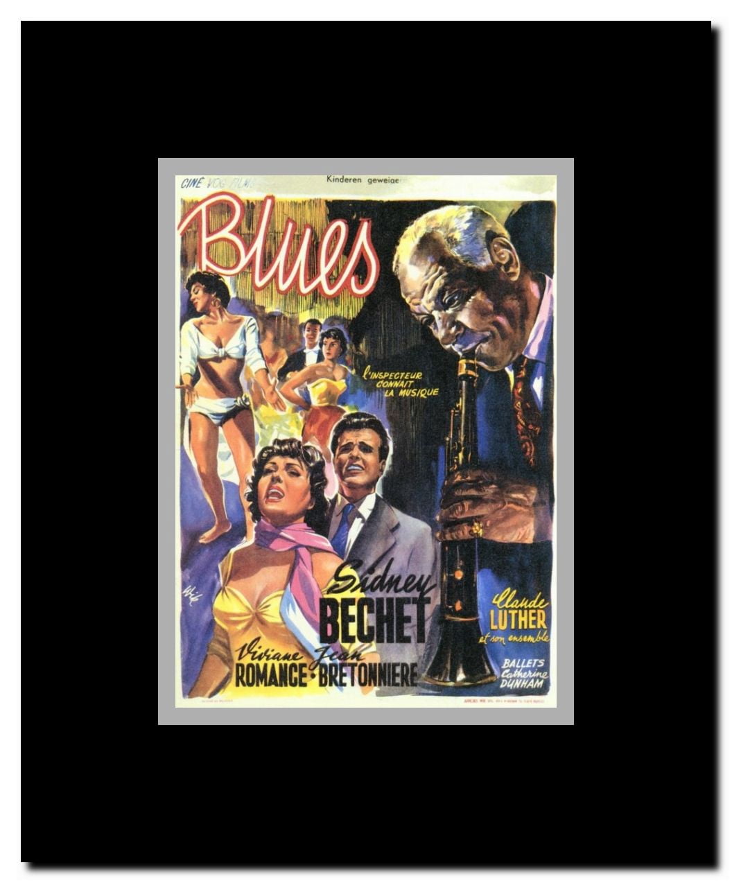 Blues Framed Movie Poster