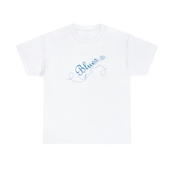 Blues Guitar Shirt, Christmas Gift, Fathers Day, Retro Guitarist - ID: 717