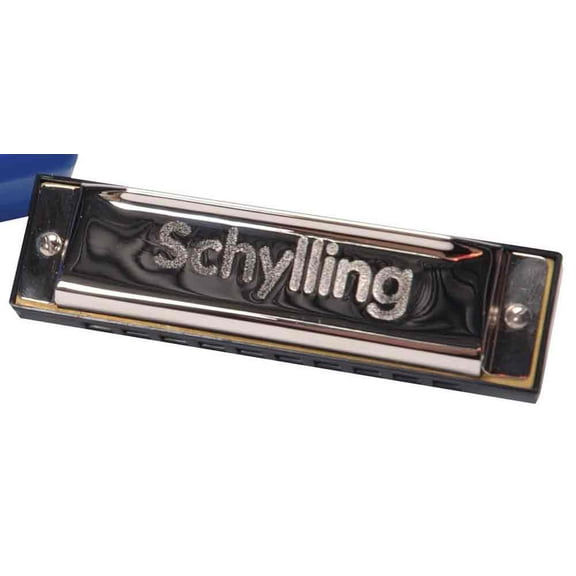 Blues Harmonica in Plastic Case