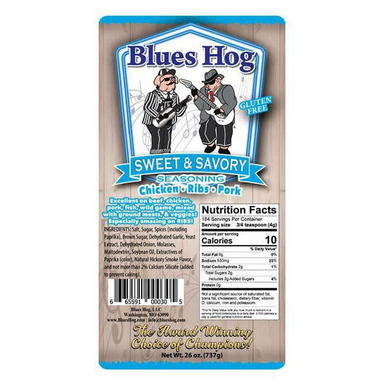 Blues Hog Sweet & Savory Rub - 26 oz