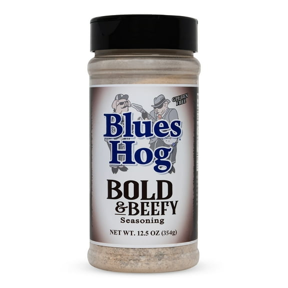 Blues Hog Bold & Beefy Barbeque Seasoning, Gluten-Free, 12.5 oz