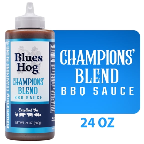Blues Hog Champions' Blend BBQ Sauce, Gluten-free, 24 oz
