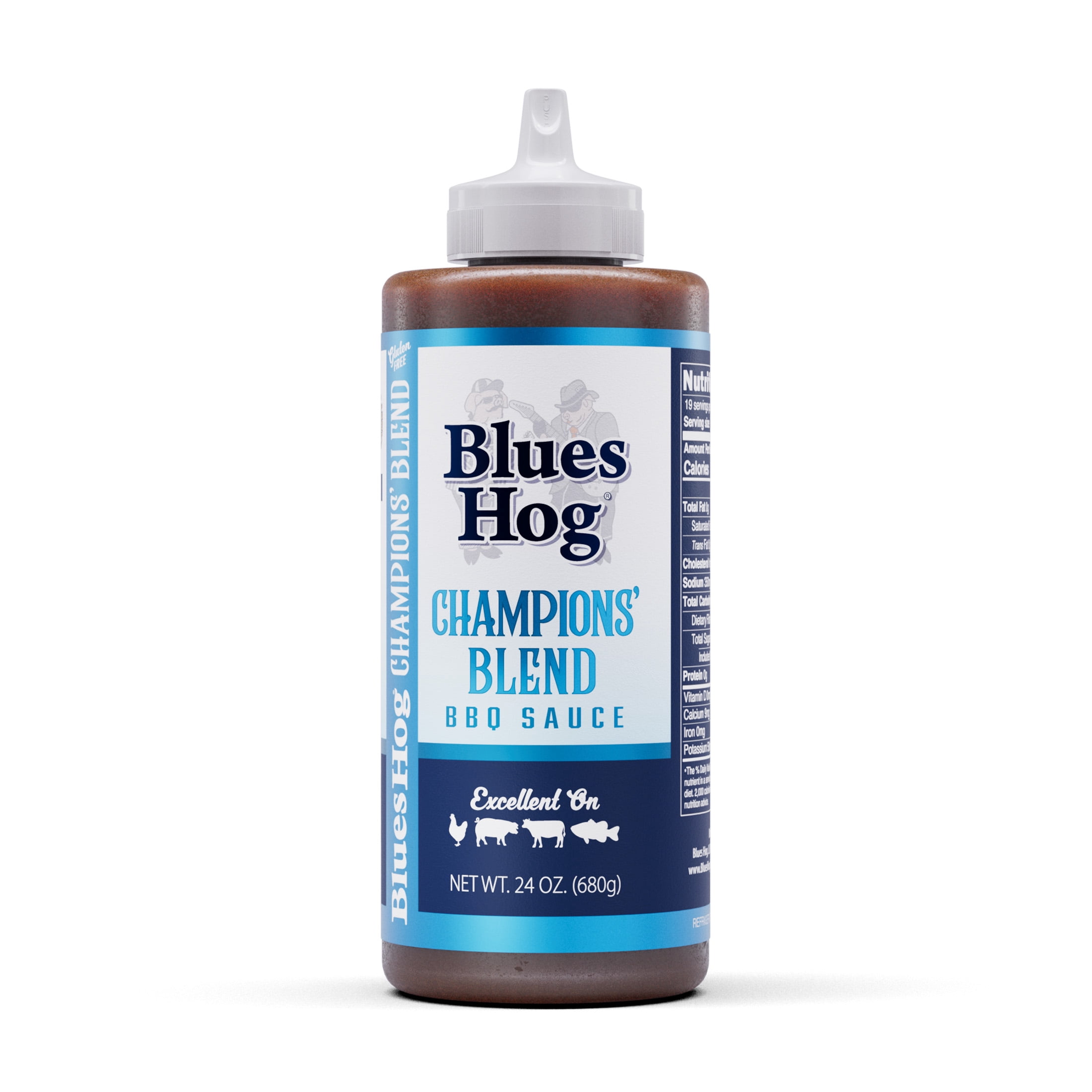 Blues Hog Champions' Blend BBQ Sauce, Gluten-free, 24 oz