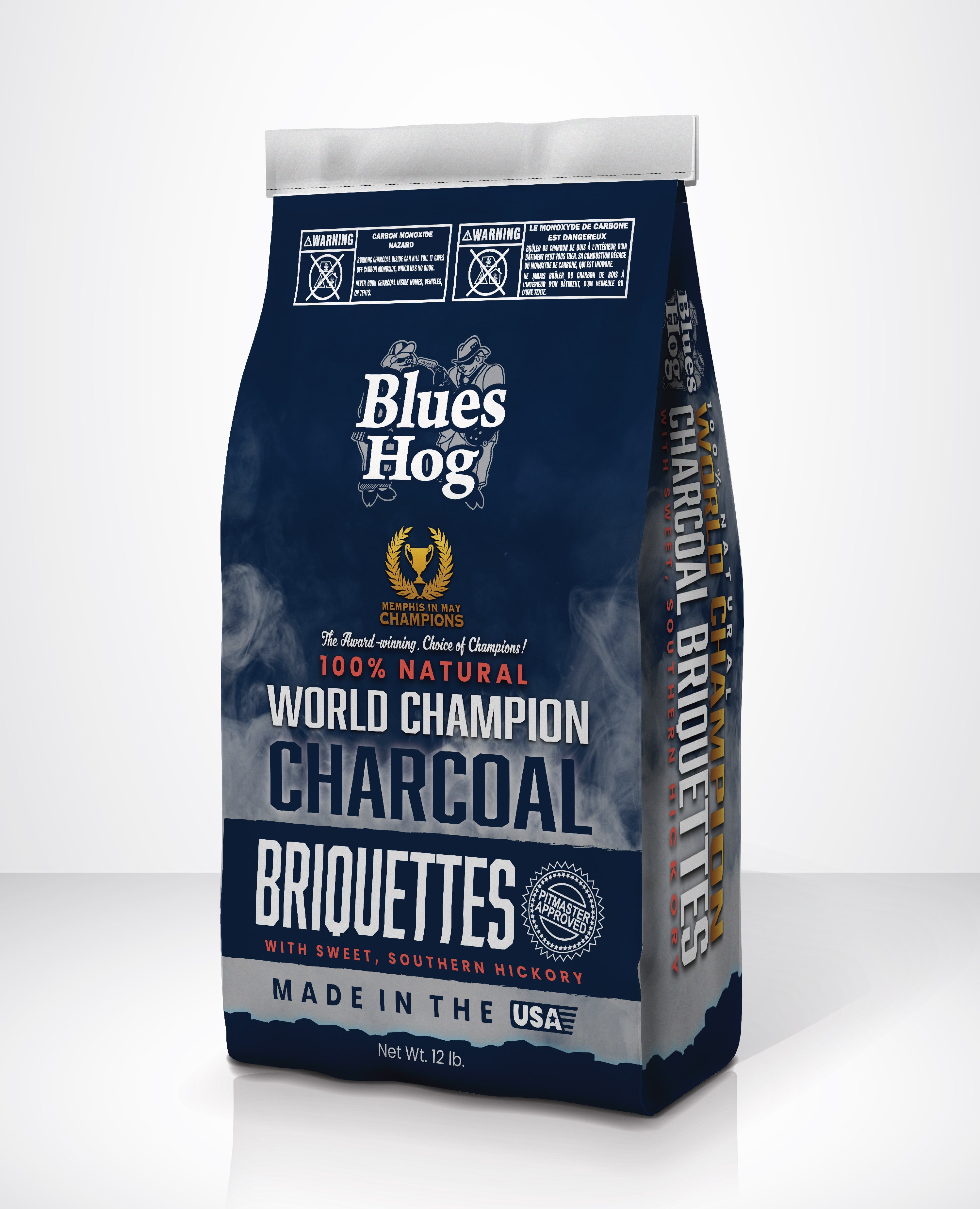 Blues Hog Charcoal Briquettes 12LB
