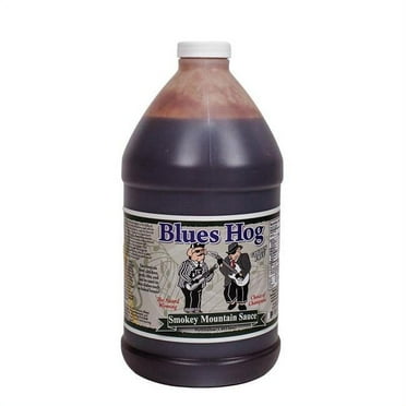 Blues Hog Smokey Mountain BBQ Sauce Hickory Half Gallon 64 Oz Bottle No Gluten