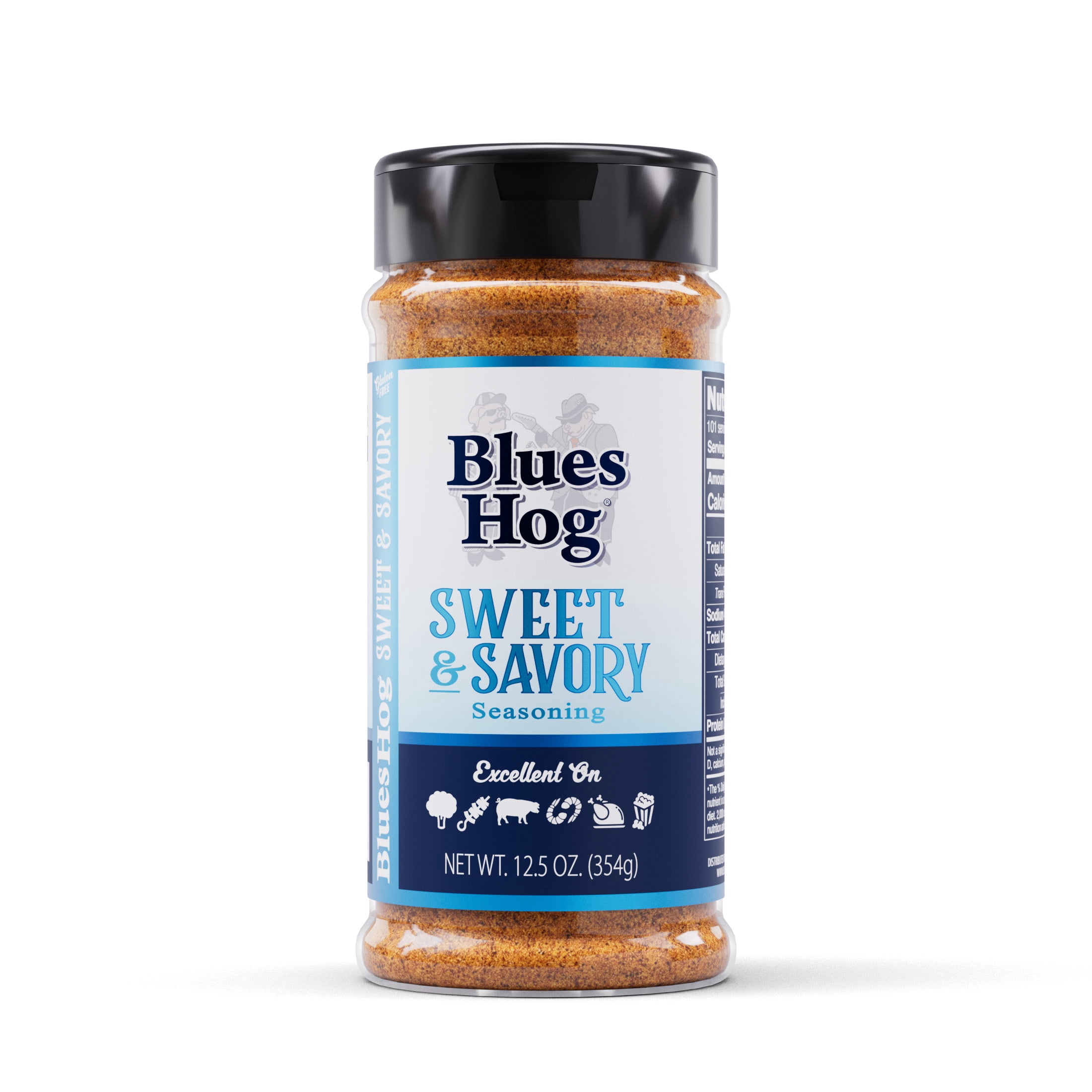 Blues Hog Sweet & Savory Seasoning, Gluten-Free, 12.5 oz