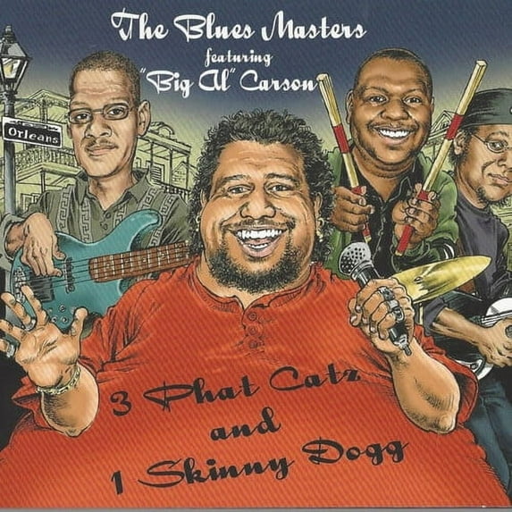 Blues Masters - 3 Phat Catz And 1 Skinny Dog - Music & Performance - CD