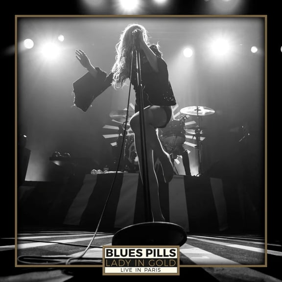 Blues Pills Lady In Gold: Live In Paris (Vinyl Record) 12" Album Coloured Vinyl