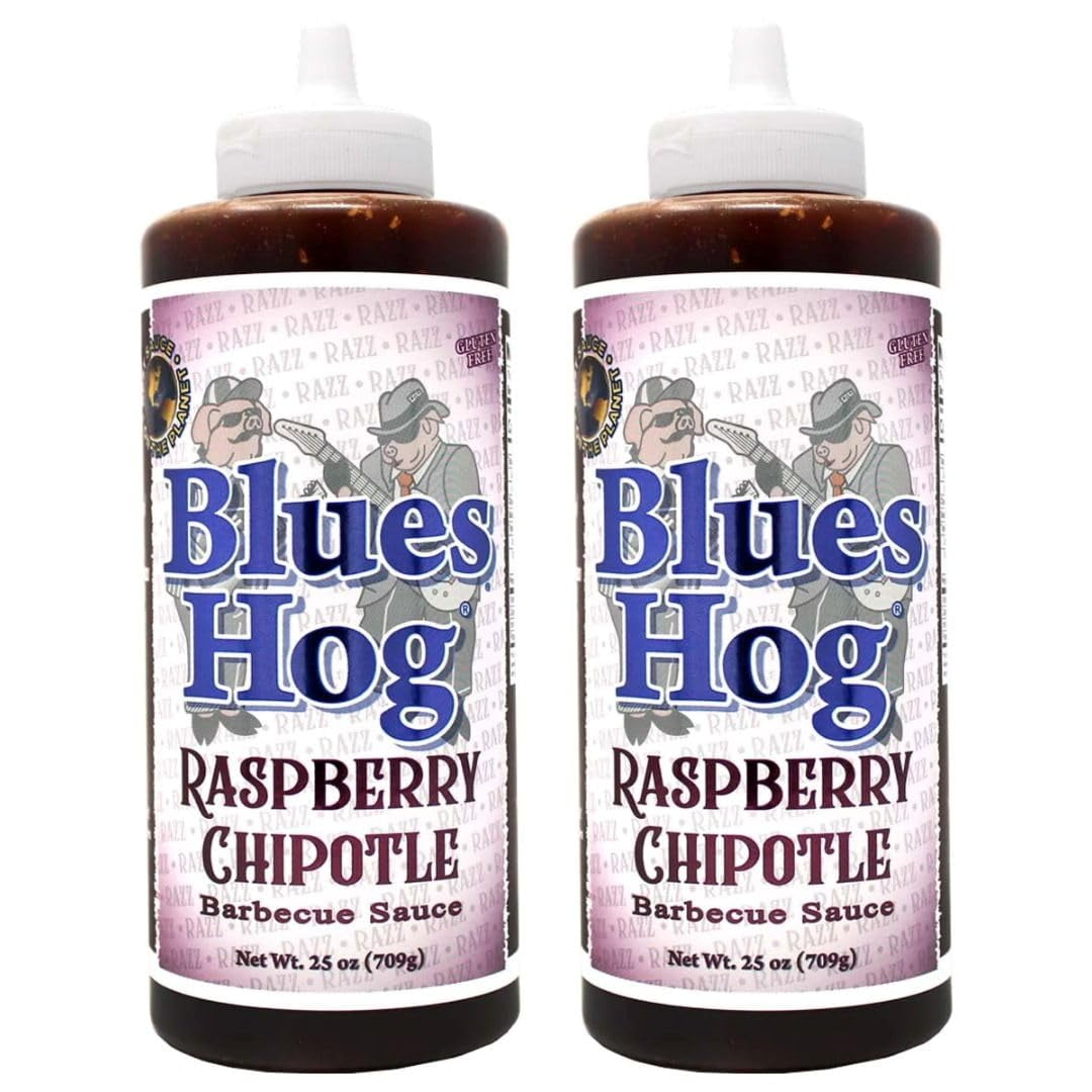 Blues Raspberry Chipotle Barbecue Sauce (Pack of 2)