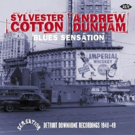 Blues Sensation: Detroit Downhome Recordings 1948-49 (CD)