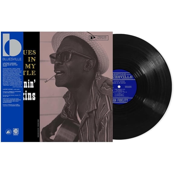 Hopkins Lightnin - Blues in My Bottle (Bluesville Acoustic Sounds Series) - Music & Performance - Vinyl