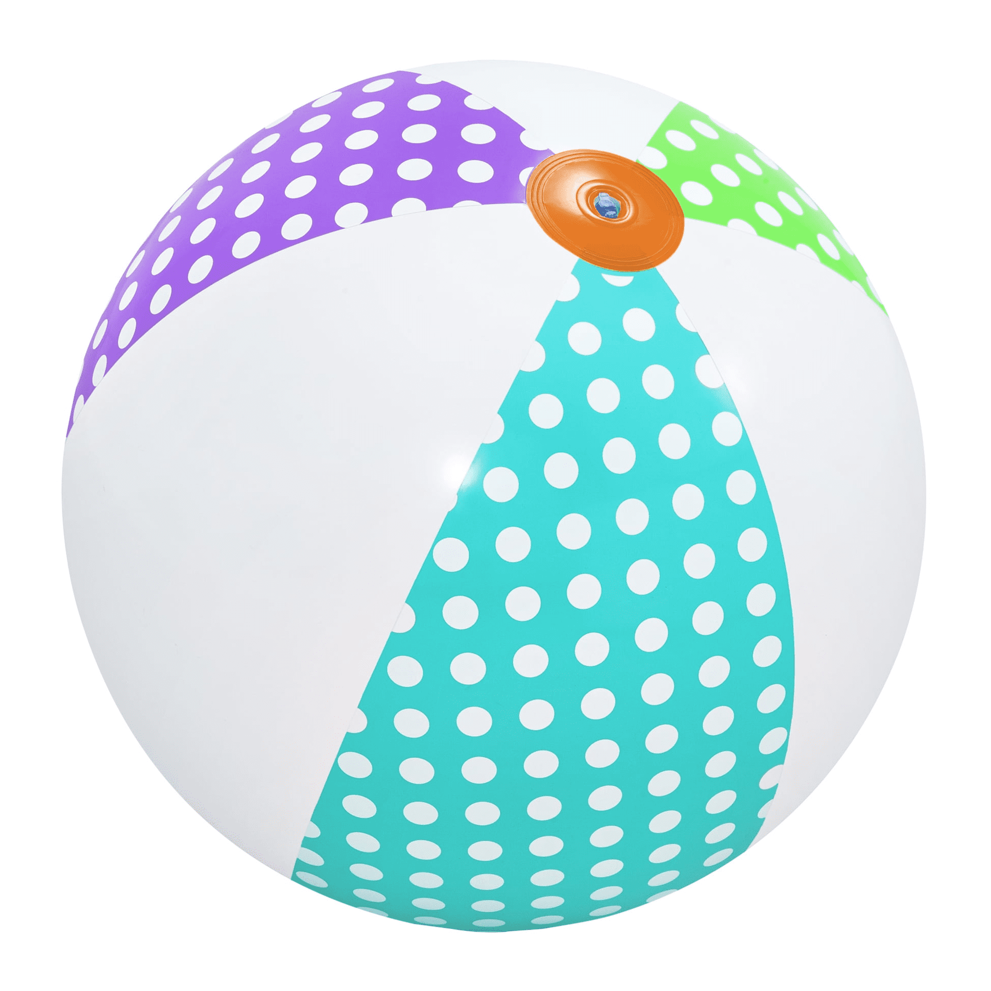 Bluescape 25 in. Jumbo Multicolor Beach and Inflatable Pool