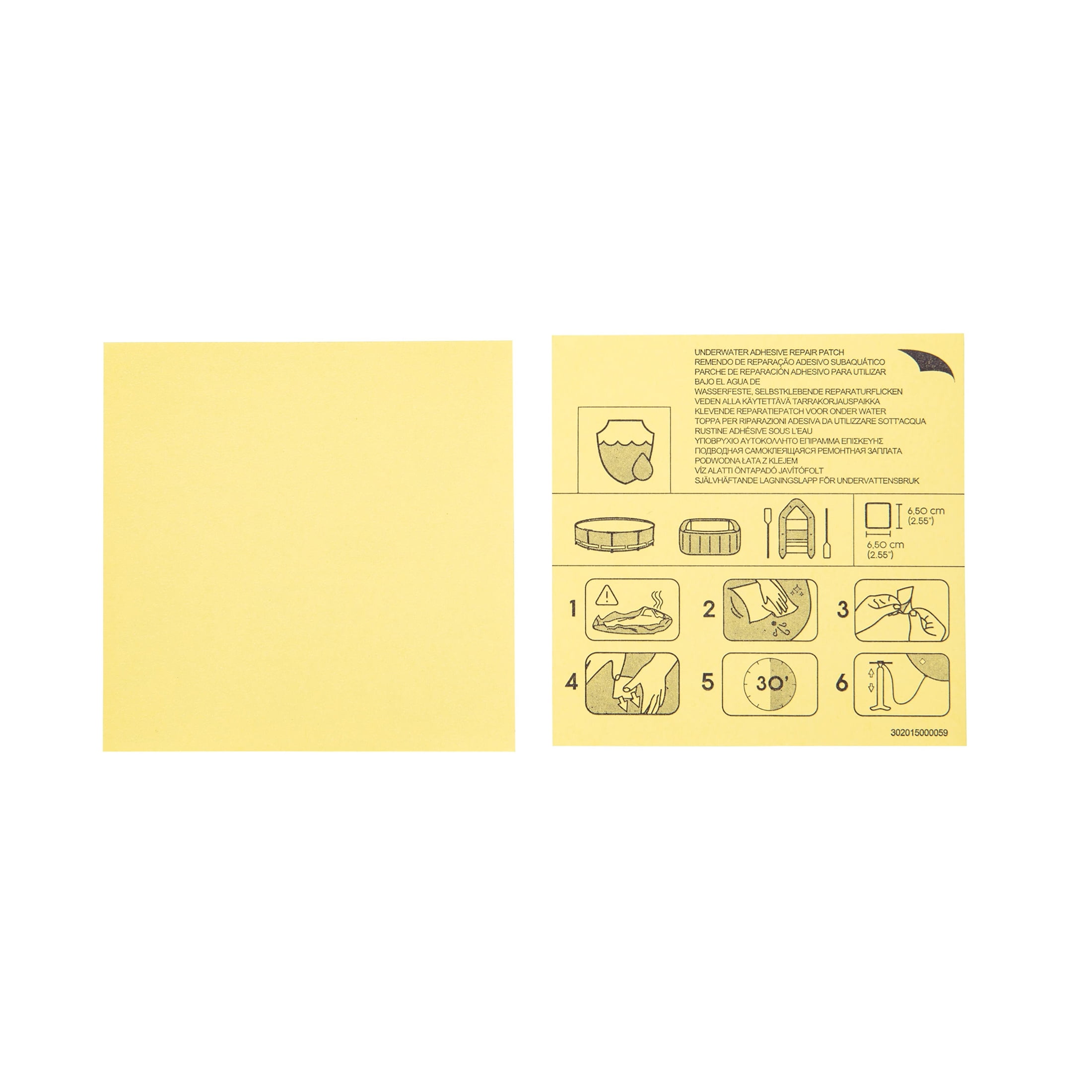 Bluescape Adhesive Repair Patch 6.55" 10-pack