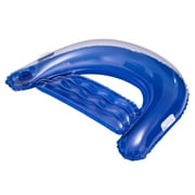 Bluescape Inflatable Comfort Chair Lounge Pool Float, Blue ,Age 14 & up, Unisex