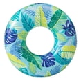 thumbnail image 1 of Bluescape Blue Tropical Inflatable Swim Tube Pool Float, Age 9 & Up, 1 of 5