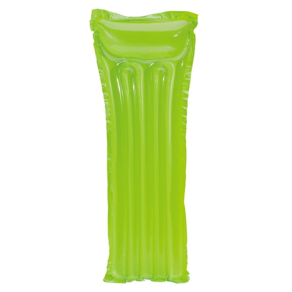 Bluescape Green Transparent Air Mat, Inflatable Pool Float, Adult, Unisex