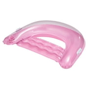 Bluescape Inflatable Comfort Chair Lounge Pool Float, Pink, Age 14 & up, Unisex