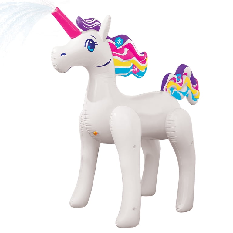 Free Shipping! Bluescape Inflatable Unicorn Sprinkler, 5 Feet