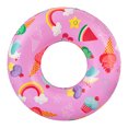 thumbnail image 1 of Bluescape Pink Sweets Inflatable Swim Tube, Age 9 & Up, 1 of 5