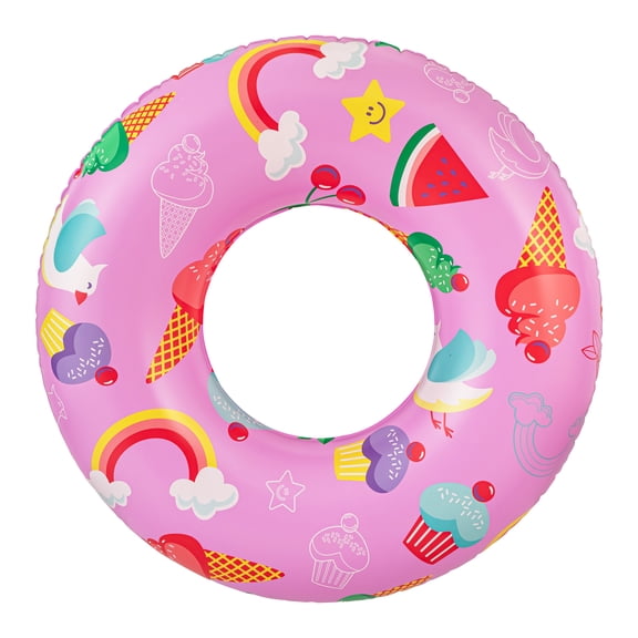 Bluescape Pink Sweets Inflatable Swim Tube, Age 9 & Up